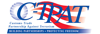 CT-PAT certified — Customs-Trade Partnership Against Terrorism