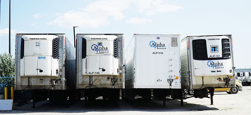 Refrigerated Trucking — Alpha Trans